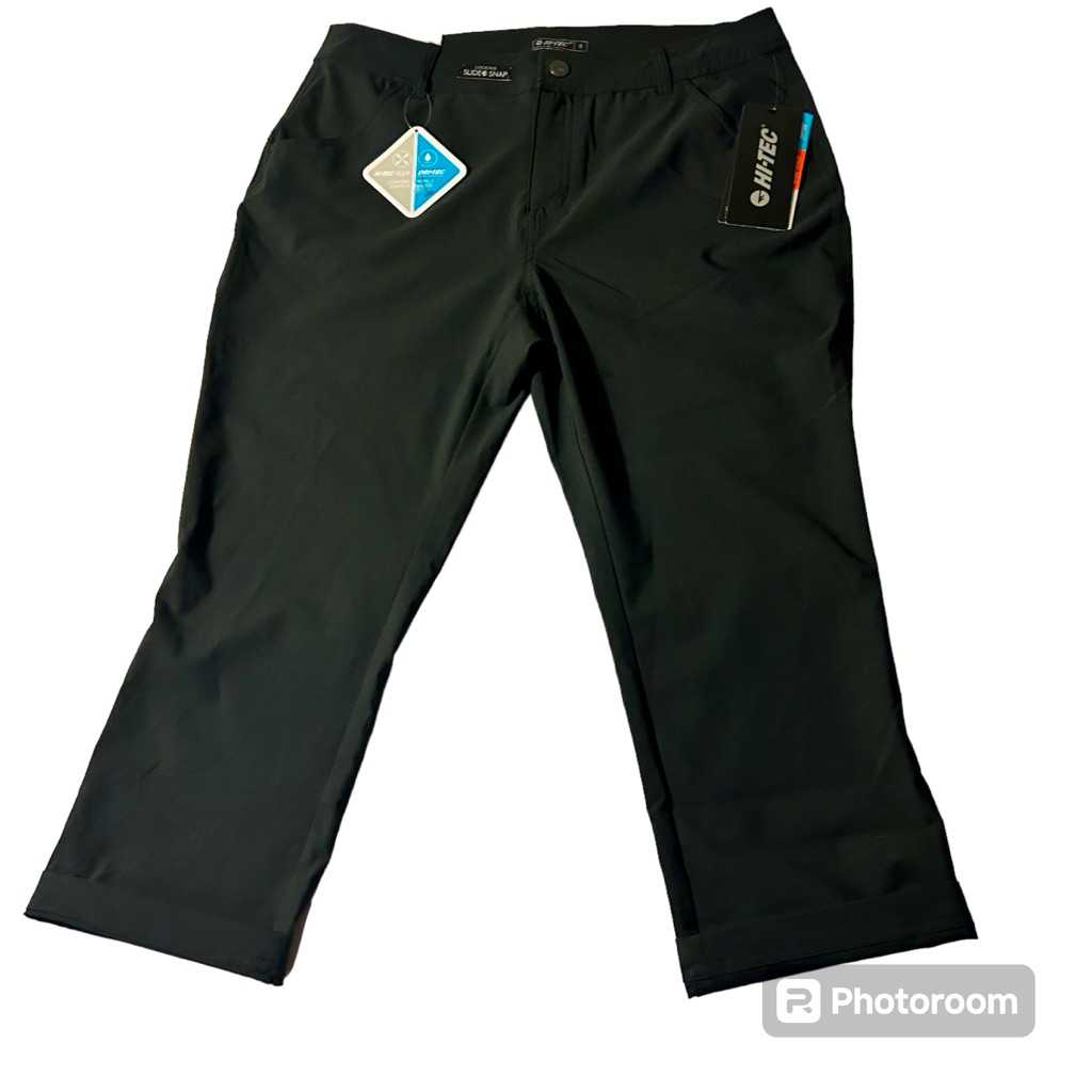 HiTec Brand Women&acirc;s Hiking Capris Size 8 With DriTec And Hitec Flex Technology